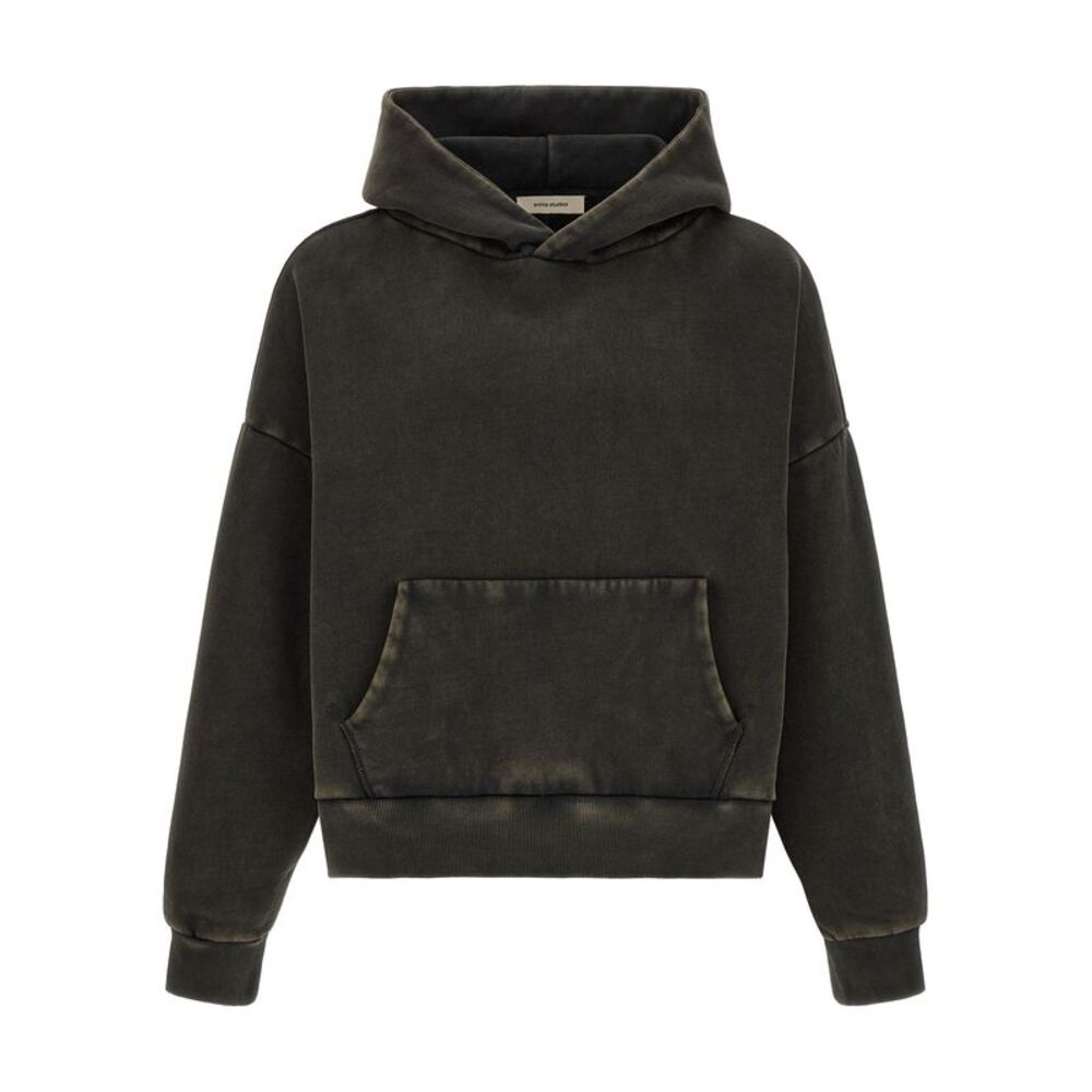 Entire Studios Black Cotton Men's Sweatshirt